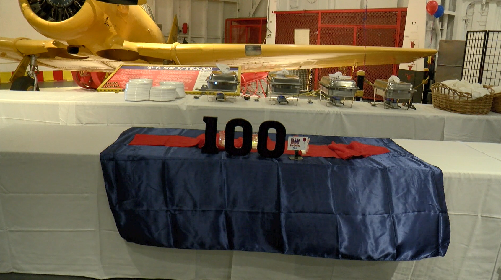 Capt. Bob Batterson celebrates 100th birthday on U.S.S. Lexington - Vimarsana News